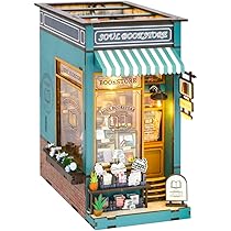 Amazon | moin moin ドールハウス ミニチュア 手作りキット セット 本